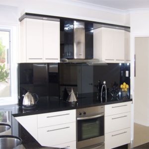 Kính cường lực ốp bếp Hải Long màu Đen 8ly