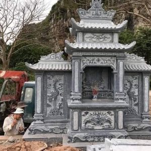 Mẫu lăng mộ đá - 004